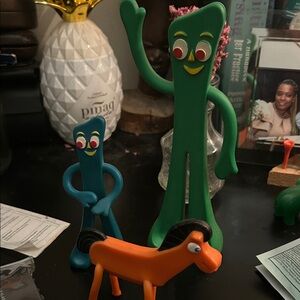 Gumby and Pokey Figurine Set